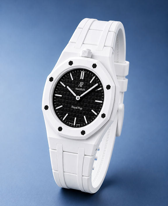 Le bracelet en caoutchouc White Royal