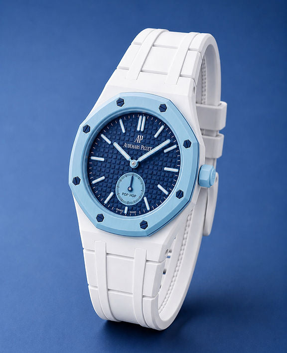 Le bracelet en caoutchouc White Royal